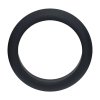 Wide O Silicone Cockring - M - 35mm - Black
